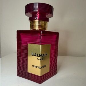 Balmain Pink and Gold Bottle USED